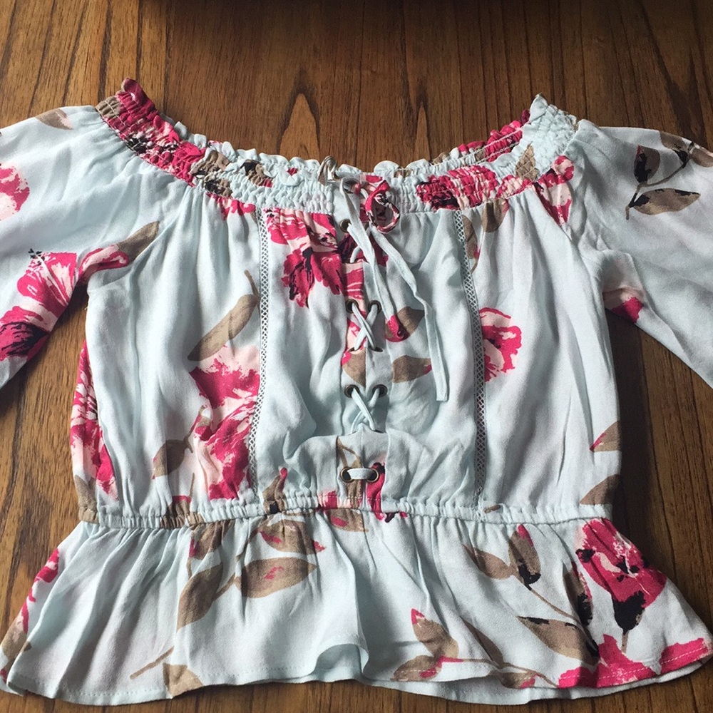 American Rag Off The Shoulder Top